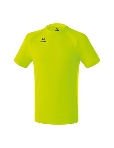 Erima Sport-Tshirt Basic Performance (100% Polyester, Mesh-Einsätze) neongelb Herren